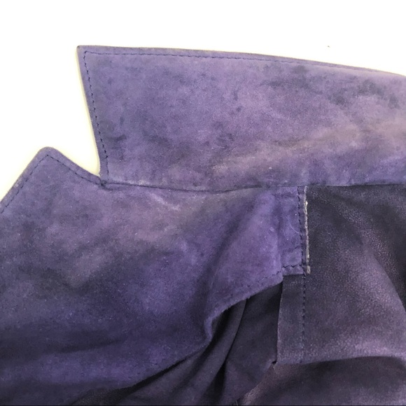 Loro Piana Suede Jacket, Purple.  Italian size 44 - Picture 16 of 16